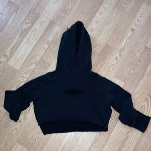 Gymshark cropped sweatshirt size s